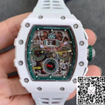 Richard Mille RM011-03 KV Factory Ceramic White Strap