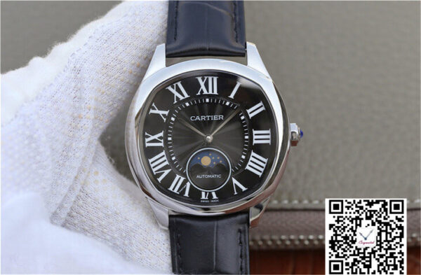 Drive De Cartier Moonphase WGNM0009 Black Dial