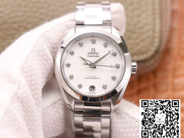 VS Factory Replica Omega Seamaster 220.10.38.20.52.001 Aqua Terra 150M COu2011AXIAL Master Chronometer Ladies