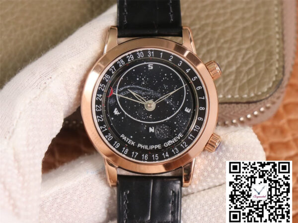 Patek Philippe Grand Complications 6102 TW Factory Rose Gold Black Dial