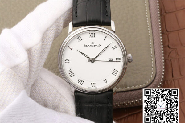 Blancpain Villeret 6651-1127-55B ZF Factory White Dial