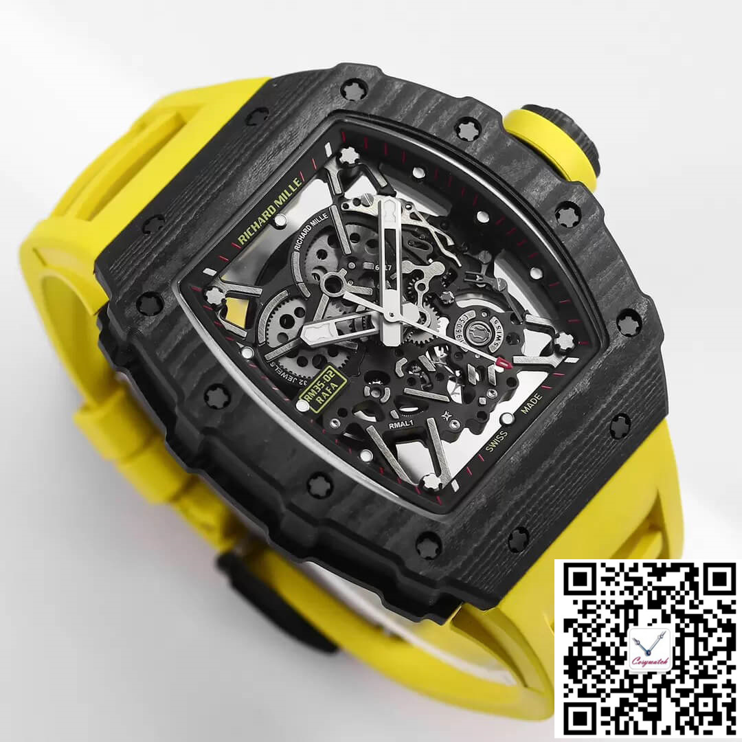 RICHARD MILLE RM35-02 BBR FACTORY YELLOW STRAP