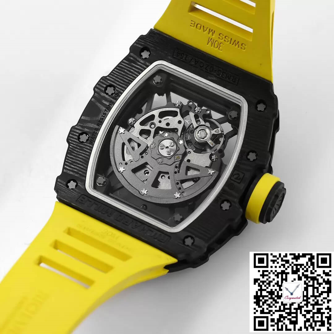 RICHARD MILLE RM35-02 BBR FACTORY YELLOW STRAP