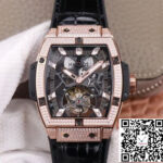 Hublot Masterpiece Tourbillon 906.OX.0123.VR.AES13 JB Factory Rose Gold Diamond