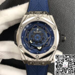 Hublot Big Bang 415.NX.7179.VR.MXM18 WWF Factory Titanium Blue Dial
