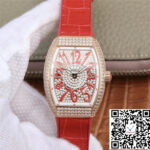 Franck Muller Vanguard Ladies ABF Factory Diamond Case