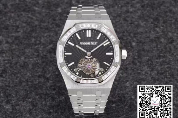 Audemars Piguet Royal Oak Tourbillon 26521BC.ZZ.1220BC.01 R8 Factory Diamond-set Bezel