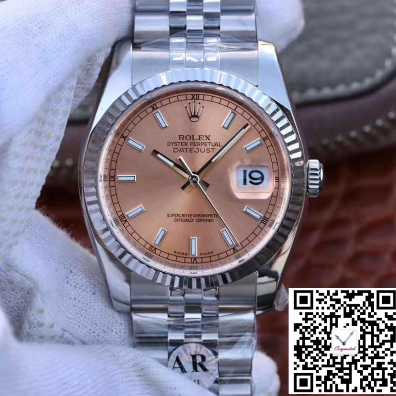 Clean Factory Watch Rolex Datejust 116234 0090 36mm AR Factory