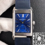 Jaeger LeCoultre Reverso Tribute Double-sided Double Time Zone Flip MG Factory Blue Dial