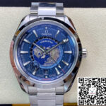 Omega Seamaster Aqua Terra GMT Worldtimer 220.10.43.22.03.001 VS Factory Blue Dial