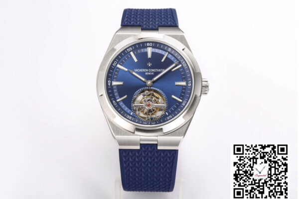 Vacheron Constantin Overseas Tourbillon 6000V/110A-B544 BBR Factory Blue Rubber Strap
