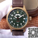 IWC Pilot Spitfire UTC MJ271 IW327101 ZF Factory Green Dial