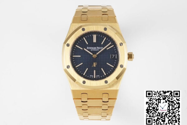 Audemars Piguet Royal Oak 15202BA.OO.1240BA.01 KZ Factory Yellow Gold Blue Dial