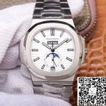 PF Factory Patek Philippe Nautilus 5726/1A-010 Moonphase Silver White Dial