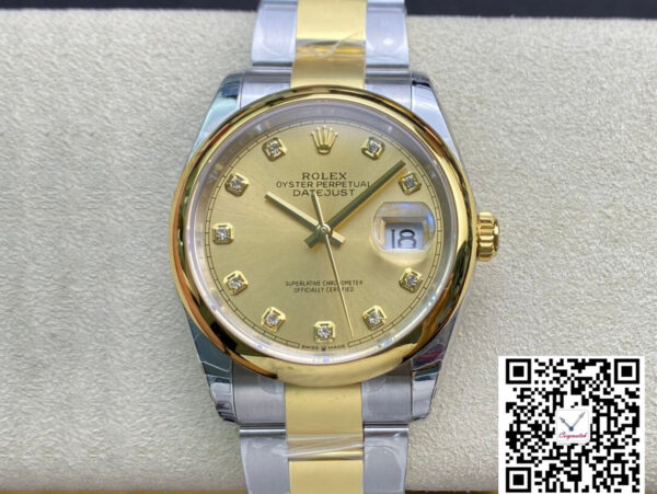 Rolex Datejust M126203-0018 EW Factory Diamond-set Dial