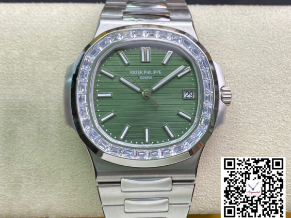 Patek Philippe Nautilus 5711/1300A-001 3K Factory Diamond-set Bezel