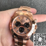 Rolex Daytona m116505-0009 Noob Factory Champagne Dial