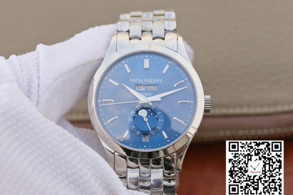 Patek Philippe Complications 5396/1G-001 KM Factory Steel Strap Blue Dial