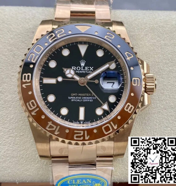 Rolex GMT Master II M126715CHNR-0001 Clean Factory V3 Ceramic Bezel