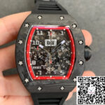 Richard Mille RM011 KV Factory Carbon Fiber Skeleton Dial