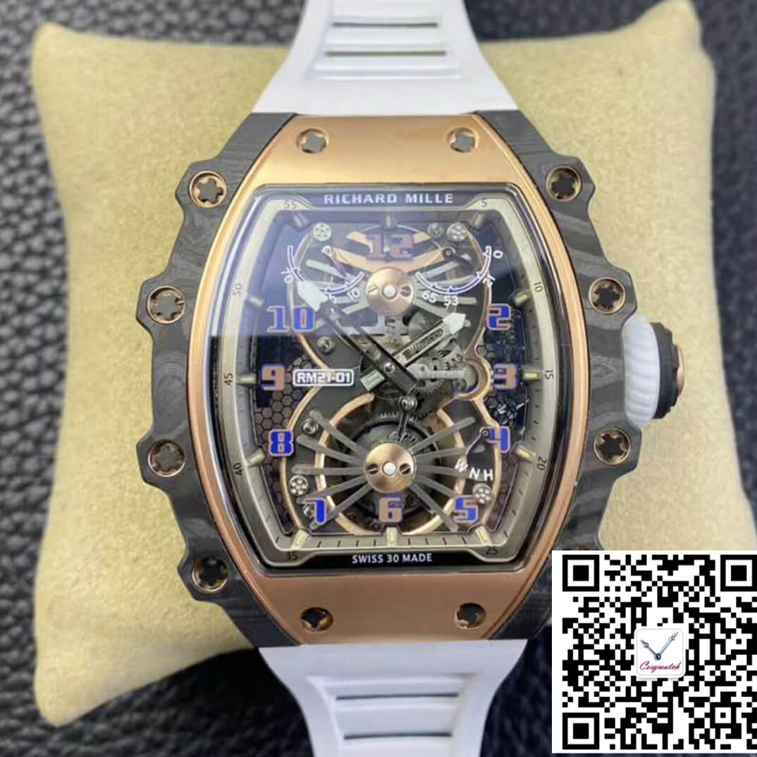 Clean Factory Watch Richard Mille RM21 01 RM Factory Tourbillon