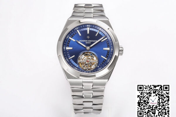 Vacheron Constantin Overseas Tourbillon 6000V/110A-B544 BBR Factory Stainless Steel Strap