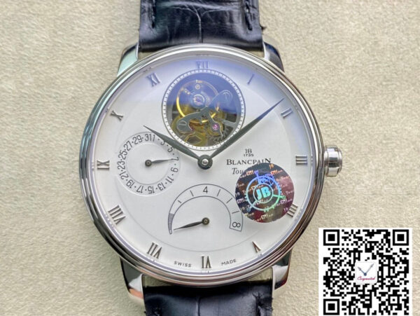 JB Factory Blancpain Villeret Tourbillon 8 Jours 6025-1542-55b