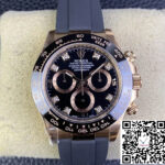 Rolex Cosmograph Daytona M116515ln-0057 Clean Factory Rubber Strap
