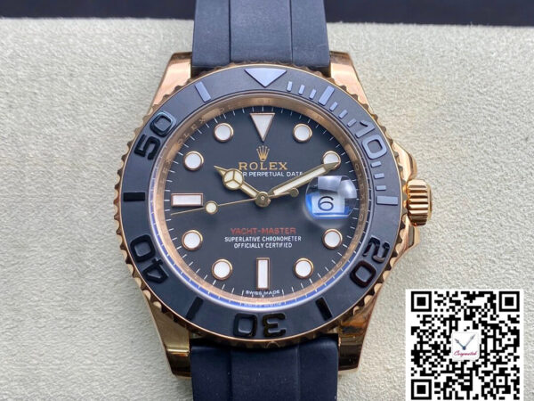 Rolex Yacht-Master 40MM 116655 Noob Factory Black Dial