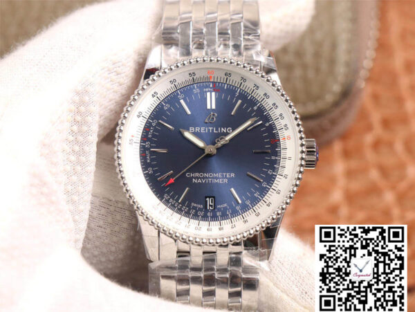 Breitling Navitimer Automatic 38 A17325211C1A1 KOR Factory Blue Dial