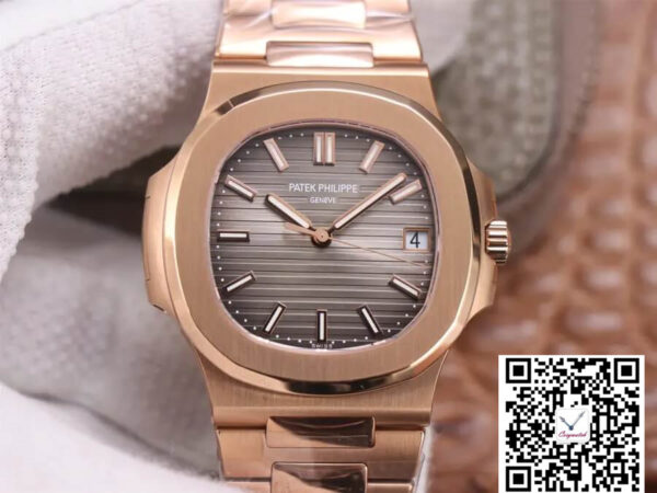 Patek Philippe Nautilus 5711/1R-001 PPF Factory V4 Rose Gold Brown Dial