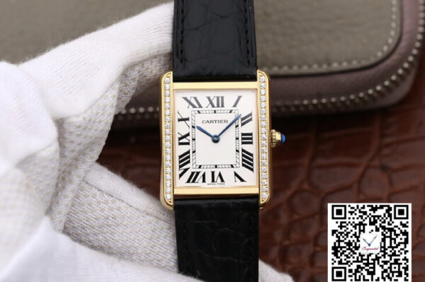 Cartier Tank Ladies K11 Factory White Dial