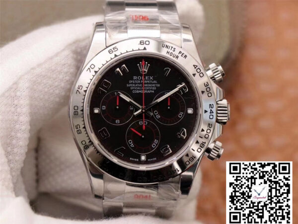 Rolex Daytona Cosmograph 116509-78599 Noob Factory Black Dial
