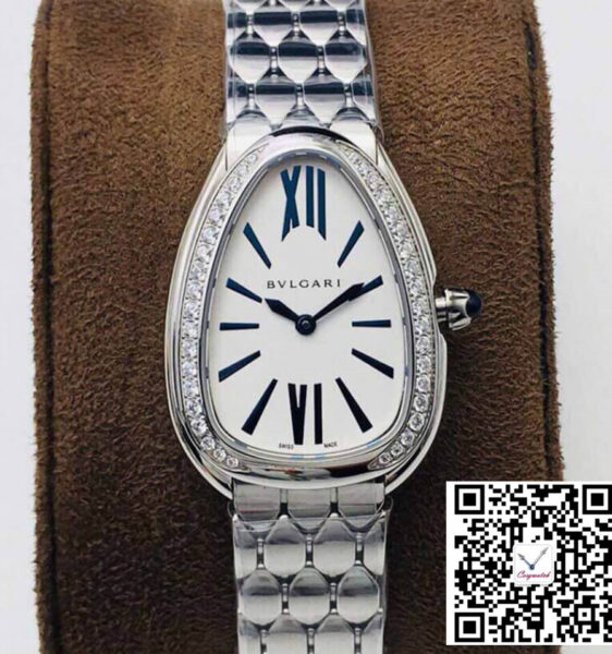 Bvlgari Serpenti 103148 BV Factory Diamond White Dial
