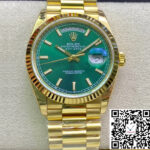 Rolex Day Date 118238 EW Factory Green Dial