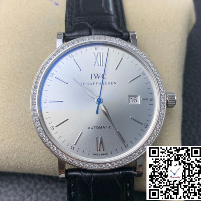 IWC Portofino IW356514 V7 Factory Silver Dial - Image 1