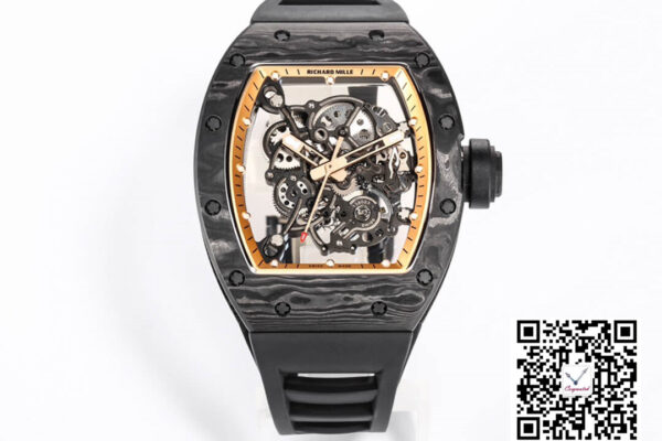 Richard Mille RM055 NTPT BBR Factory Carbon Fiber Dial