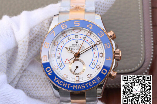 Rolex Yacht-Master M116681-0002 JF Factory White Dial