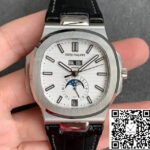 Patek Philippe Nautilus 5726/1A-010 GR Factory Black Leather Strap