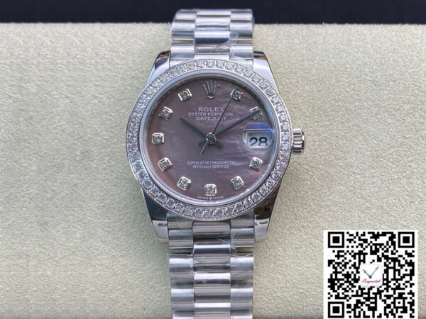 Rolex Datejust M178384-0019 31MM EW Factory Diamond-set Dial