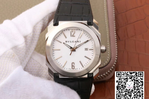 Bvlgari Octo 102779 OC41C6SLD White Dial