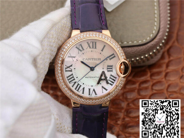 Ballon Bleu De Cartier WE902066 V6 Factory V4 Rose Gold