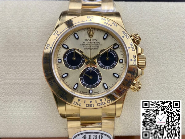 Rolex Cosmograph Daytona M116508-0014 Clean Factory Champagne Dial