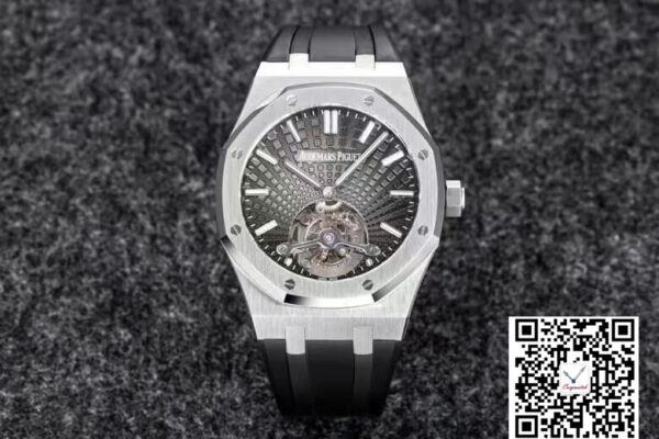 Audemars Piguet Royal Oak Tourbillon R8 Factory V3 Black Strap