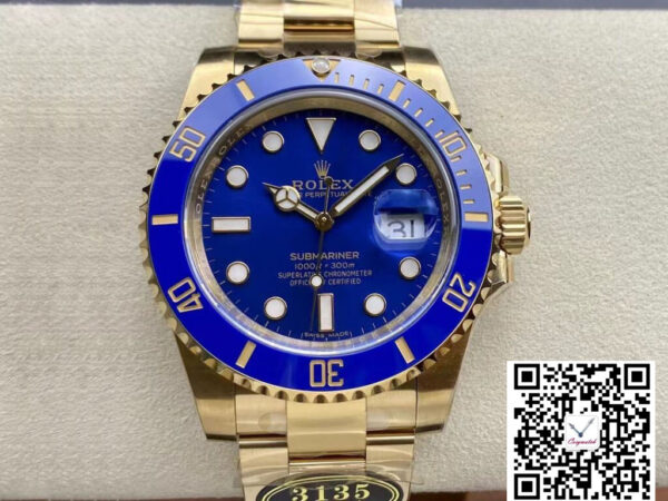 Rolex Submariner M116618LB-0003 Clean Factory Blue Bezel