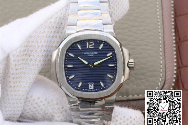 Patek Philippe Nautilus Ladies 7118/1A-001 PF Factory Blue Dial