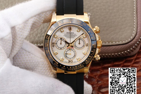 Rolex Daytona Cosmograph M116518ln-0037 JH Factory V6 Diamond Dial