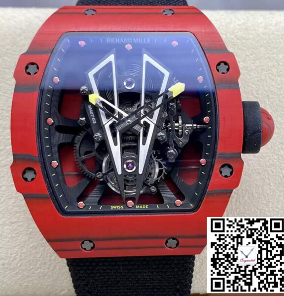 Richard Mille RM27-03 Tourbillon BBR Factory Red Carbon Fiber Case