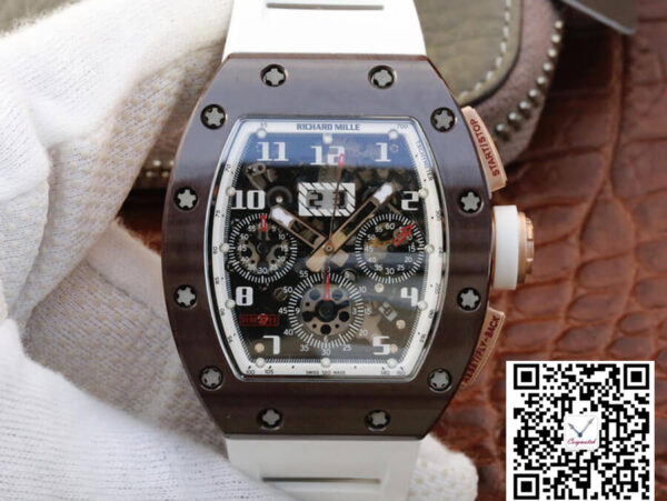 Richard Mille RM011 KV Factory Brown Ceramic Case