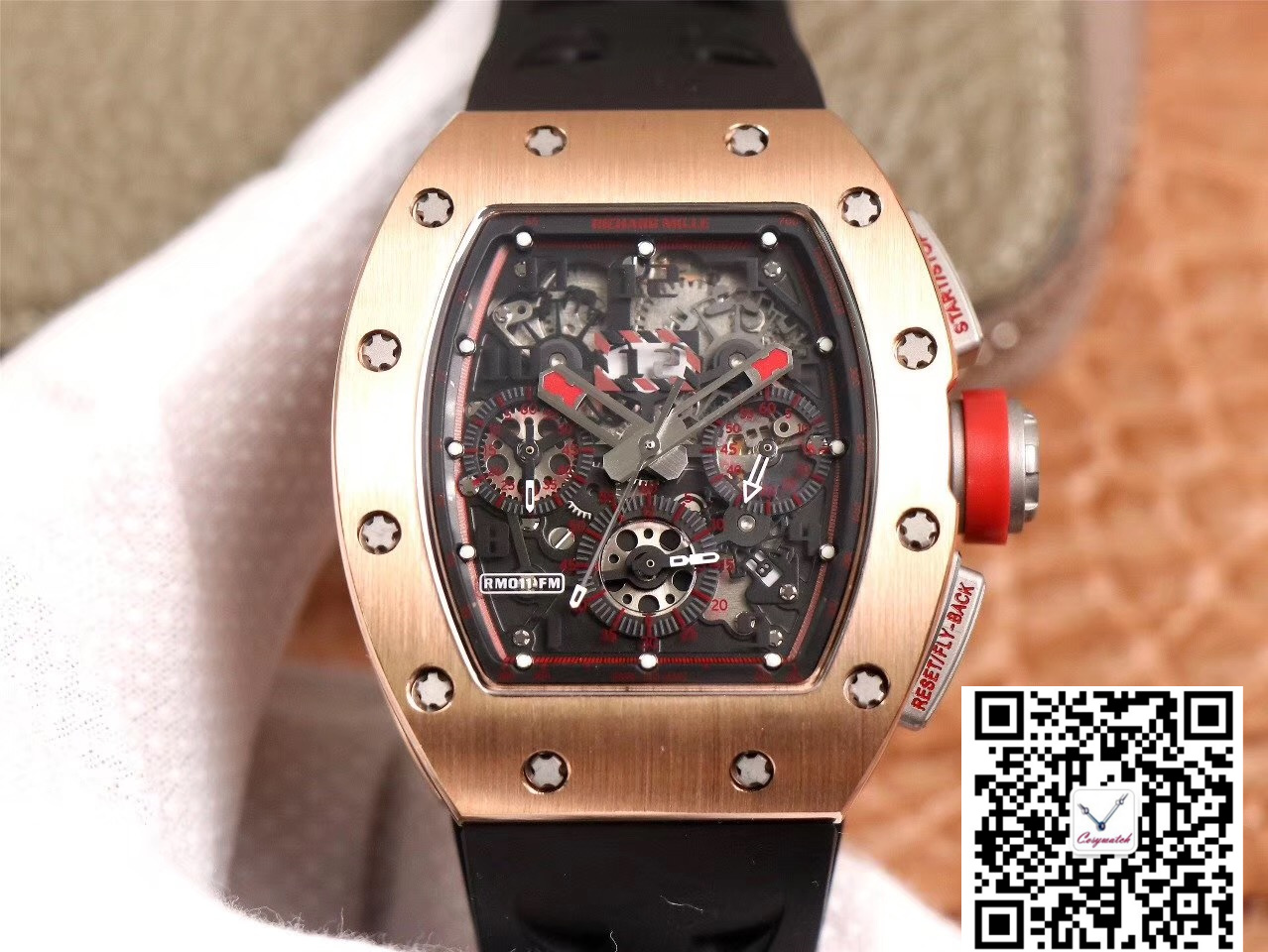 Clean Factory Watch KV Factory Richard Mille RM11 03 Automatic